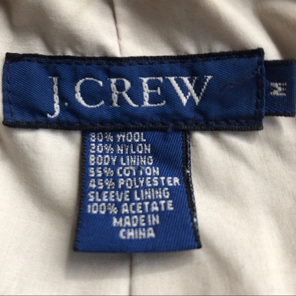 Vintage J. CREW Wool Topcoat, size M - Picture 16 of 16